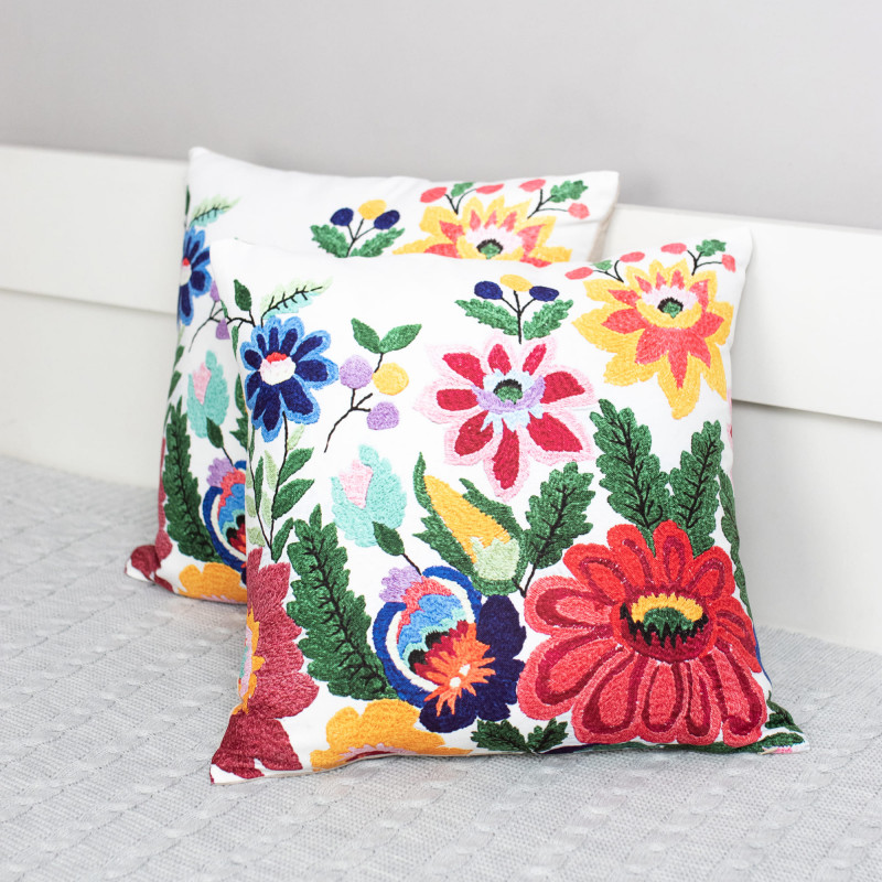 Набор декоративных подушек со съемным чехлом 45х45 см, 2 шт, RH 24047 SELENA